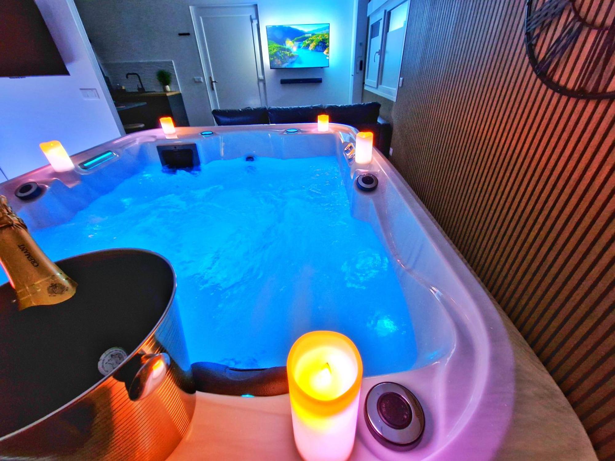 Relax Spa-4 Pers-Jacuzzi-Parking-Jardin-Clim-Colmar Muntzenheim Экстерьер фото